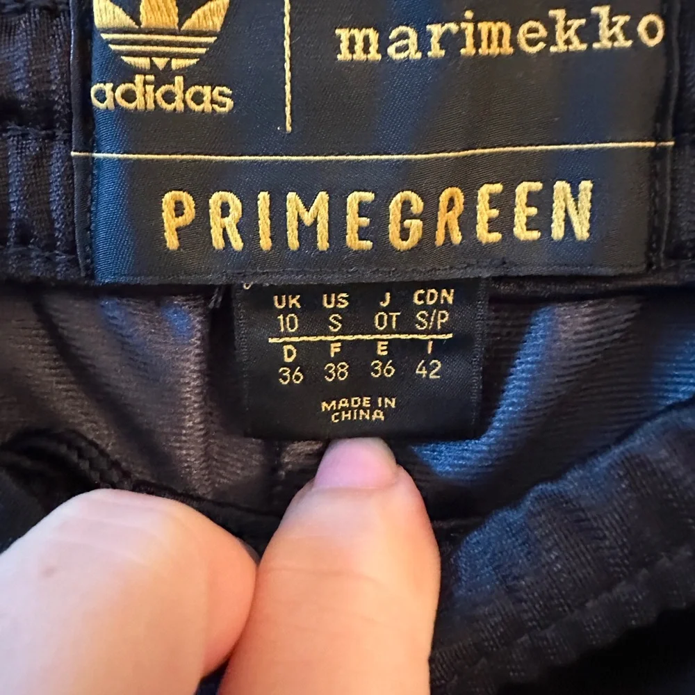 Adidas x Merrimeko Black and Gold Track Pants - Picture 3 of 4